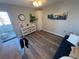 Bedroom features bright natural light, desk area, and sleek decor at 5555 Gulf Blvd # 315, St Pete Beach, FL 33706