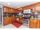 Traditional kitchen with ample counter space and stainless steel appliances at 5824 Portsmouth Dr, Tampa, FL 33615