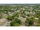 An aerial view of a residential area with tree-lined streets and a mix of single-Gathering homes at 6019 Wyoming Ave, New Port Richey, FL 34653