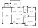 Detailed floor plan showcasing the layout, dimensions, and relationships between rooms at 6341 Hyperion Dr, Port Richey, FL 34668