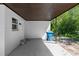 Attached carport providing covered parking and protection from the elements at 7192 Catalina St, Spring Hill, FL 34606