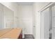 Bathroom showcases a vanity, toilet, and glass enclosed shower at 758 Alpine Thistle Dr, Brooksville, FL 34604