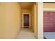 Close-up of the home's front entrance showcasing the front door at 758 Alpine Thistle Dr, Brooksville, FL 34604