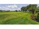 Beautiful view of the lush green golf course at 1009 Almondwood Dr, Trinity, FL 34655