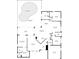 Detailed floorplan showing layout of home, including bedrooms, bathrooms, living spaces, and kitchen at 10285 Rosetti Ct, Spring Hill, FL 34608