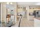 Charming breakfast nook adjacent to the kitchen, filled with natural light and comfortable seating at 22850 Skyview Cir, Brooksville, FL 34602