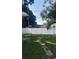 Spacious backyard featuring a well-maintained lawn, tall privacy fence, and potential for outdoor enjoyment at 2870 26Th N Ave, St Petersburg, FL 33713
