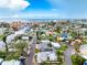 Scenic aerial shot showcasing the coastal community and intercoastal waters at 336 Boca Ciega Dr, Madeira Beach, FL 33708