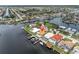 A waterfront property with a private boat dock provides unparalleled access to the open water at 3701 Corsair Ct, New Port Richey, FL 34652