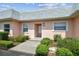 Cozy single story home exterior with tidy landscaping, a neutral color scheme, and a grey roof at 3745 Teeside Dr # 3745, New Port Richey, FL 34655