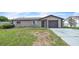 Charming single-story home with an attached garage and a well-maintained, though slightly overgrown, front lawn at 5543 Moog Rd, New Port Richey, FL 34652