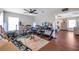 Music room with guitar studio sign at 9706 Simeon Dr, Land O Lakes, FL 34638