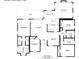 Detailed floor plan of home layout at 10060 Chip Ln, New Port Richey, FL 34654