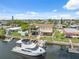 Beautiful home with a private boat dock and lift on the canal, plus an outdoor entertainment area at 13027 Beacon Ct, Hudson, FL 34667