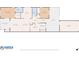 Here's a detailed floorplan of the home showing the layout of the kitchen, living room, bedrooms and bathrooms at 13134 Cypress Hill Dr, Hudson, FL 34669
