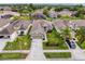 Well-manicured front yard and landscaping complement this charming single-Gathering home in a residential neighborhood at 14655 Potterton Cir, Hudson, FL 34667