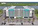 Stunning view of the waterfront condo with ample parking and beautiful landscaping at 19531 Gulf Blvd # 611, Indian Shores, FL 33785