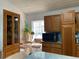 Cozy kitchen nook with a window, ideal for a casual meals or drinks at 20971 Negril Ct, Lutz, FL 33558