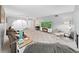 Large living room featuring a fireplace, comfortable seating, and an open layout at 2261 Swedish Dr # 37, Clearwater, FL 33763