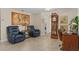Additional living area offers comfortable seating and stylish decor, enhancing the home's appeal at 2275 Terrace View Ln, Spring Hill, FL 34606