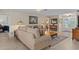 Cozy living room offers comfortable seating and stylish décor, enhancing the home's appeal at 2275 Terrace View Ln, Spring Hill, FL 34606