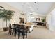 A luxurious clubhouse offers ample seating and stylish decor perfect for socializing with friends and neighbors in the community at 2500 Winding Creek Blvd # G106, Clearwater, FL 33761