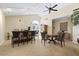Relaxing lounge area featuring bar seating and table area in clubhouse at 2500 Winding Creek Blvd # I106, Clearwater, FL 33761