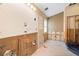 Bathroom renovation in progress; drywall removed, new plumbing fixtures visible at 252 Arbor Woods Cir, Oldsmar, FL 34677