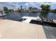 This waterfront property offers a private dock, perfect for boating and enjoying the serene water views and access at 3336 Gulfview Dr, Hernando Beach, FL 34607
