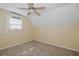 Bedroom featuring neutral walls, carpet flooring, and natural light at 3363 Poinsettia Dr, Hernando Beach, FL 34607