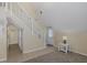 Inviting entryway with staircase, tiled floor, and access to other rooms at 3363 Poinsettia Dr, Hernando Beach, FL 34607