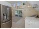 Well-designed kitchen connected to a living room with stainless steel appliances at 3363 Poinsettia Dr, Hernando Beach, FL 34607