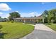 Inviting single-story home with attached carport and a lush green lawn at 37722 Granada Ave, Dade City, FL 33525