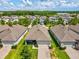 An aerial shot showing the layout of homes and green spaces in a residential area, emphasizing community design at 3897 Villamore Ln, Odessa, FL 33556