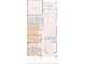 Detailed floor plan with layout, dimensions, and room names for a house at 3897 Villamore Ln, Odessa, FL 33556