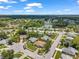 Overhead shot showcasing an expansive neighborhood with manicured lawns and mature trees, reflecting a serene environment at 4646 Lacrosse Ct, New Port Richey, FL 34655