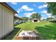 Enjoy a game of horseshoes in this community's dedicated pit surrounded by mature trees at 4646 Lacrosse Ct, New Port Richey, FL 34655