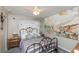 Comfortable bedroom featuring a unique bed frame, soft lighting, and serene decor at 4939 Floramar Ter # 203, New Port Richey, FL 34652