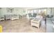 Community lobby area has a seating area and great views at 4939 Floramar Ter # 812, New Port Richey, FL 34652