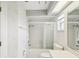 Bathroom features a tub and shower combination at 6545 North Lake Dr, Zephyrhills, FL 33542