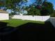 Backyard with lawn and privacy fence at 846 Burlwood St, Brandon, FL 33511