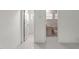 Hallway leading to the bathroom at 9149 Penelope Dr, Weeki Wachee, FL 34613