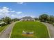 Impressive GlenLakes clubhouse with manicured lawns and scenic drive at 9406 Burnam Dr, Weeki Wachee, FL 34613