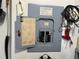 View of the electrical panel and related components in the property at 9474 Nakoma Way # E, Weeki Wachee, FL 34613