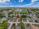 Enjoy a bird's-eye view of this home, close to neighborhood amenities and lush greenery at 11094 Auburndale St, Spring Hill, FL 34609
