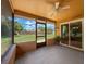 Lanai showing view of fenced in backyard at 11094 Auburndale St, Spring Hill, FL 34609