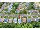 An aerial view highlights the property's location within a residential community at 11622 White Ash Dr, New Port Richey, FL 34654