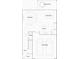 First-floor floor plan featuring a two-car garage, foyer, and an open-concept living space at 22289 Nebula Way, Land O Lakes, FL 34637