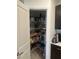 Well-organized pantry with ample shelving and storage solutions, perfect for keeping all your kitchen essentials tidy at 22289 Nebula Way, Land O Lakes, FL 34637