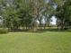 Spacious backyard with a view of trees at 489 Tournament Dr, Spring Hill, FL 34608